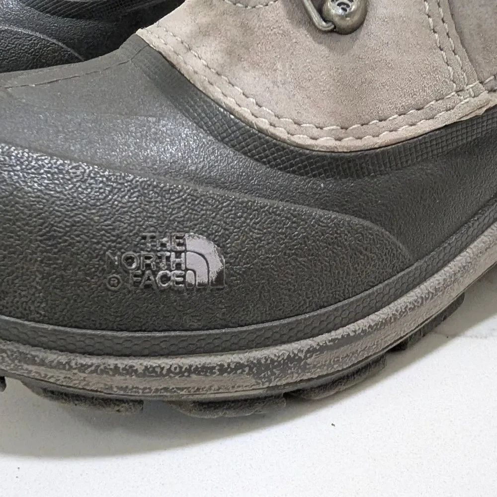 The North Face Suede Boys Chilkat Lace Waterproof Snow Insulated Winter Boots 2